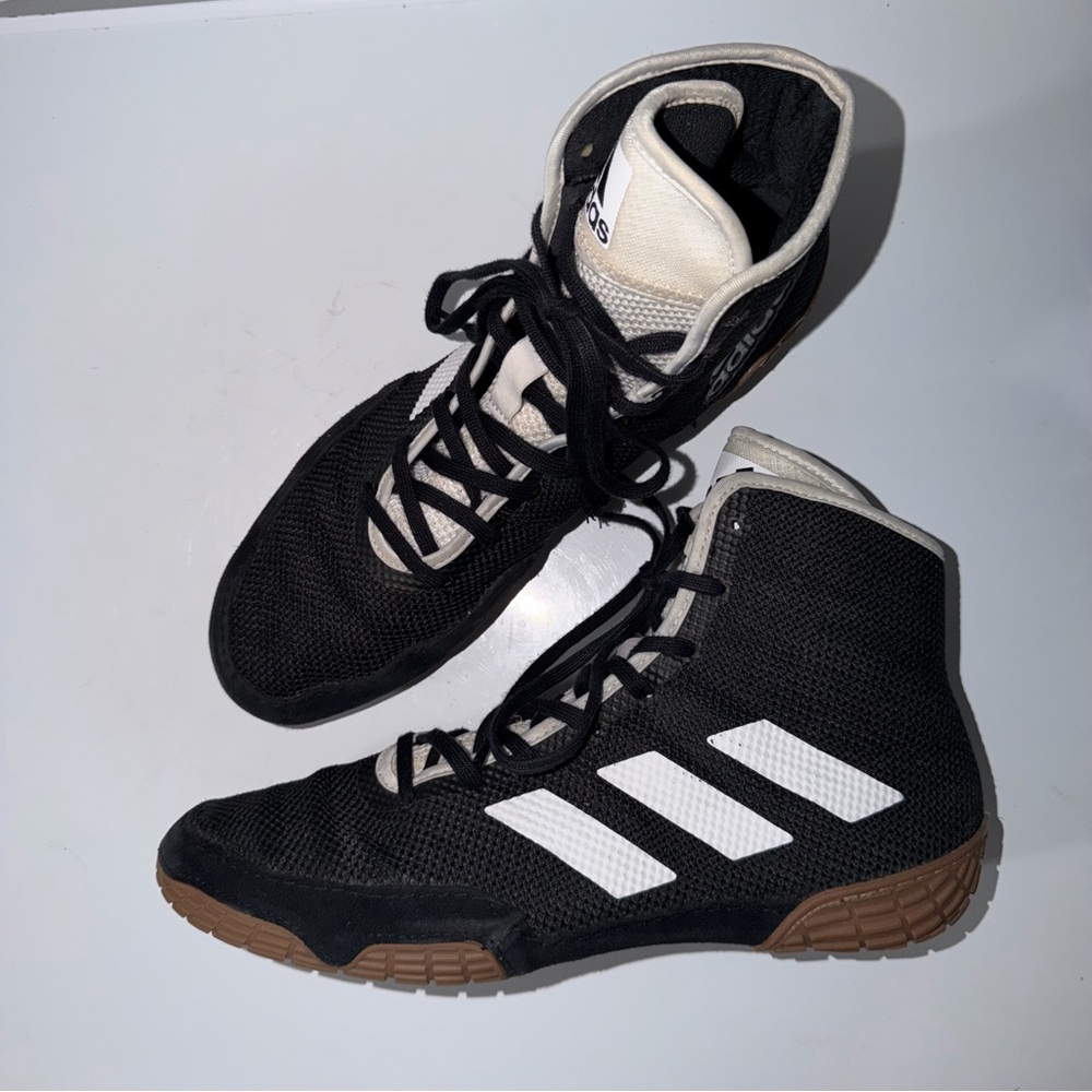 Adidas | Tech Fall 2.0 Wrestling Sneakers Black & White Size 11.5